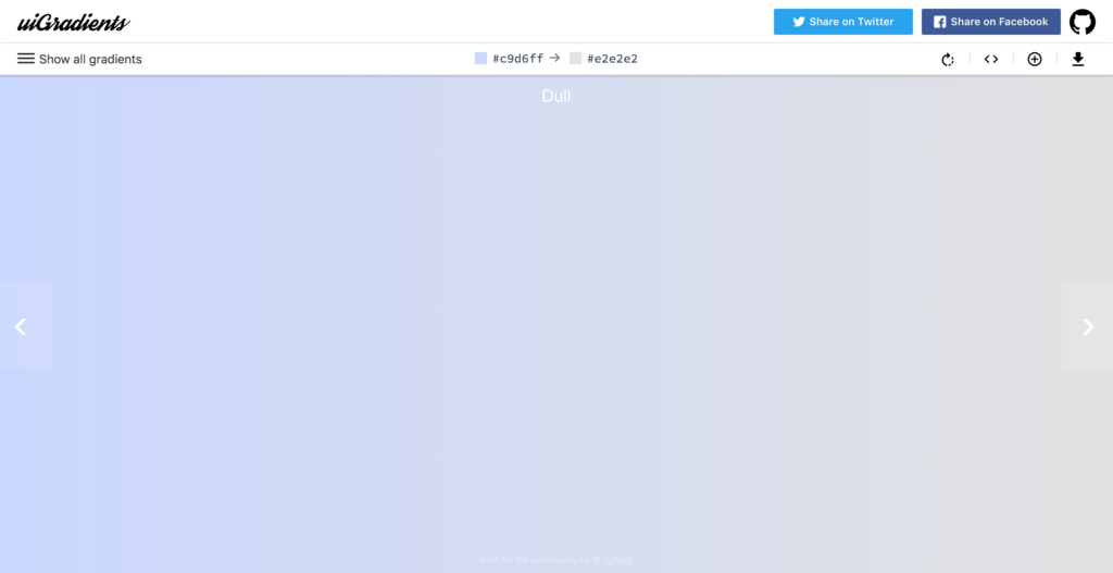 uiGradients